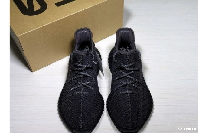MENS ADIDAS BLACK YEEZY FU9006 V2 350 BOOST 0801